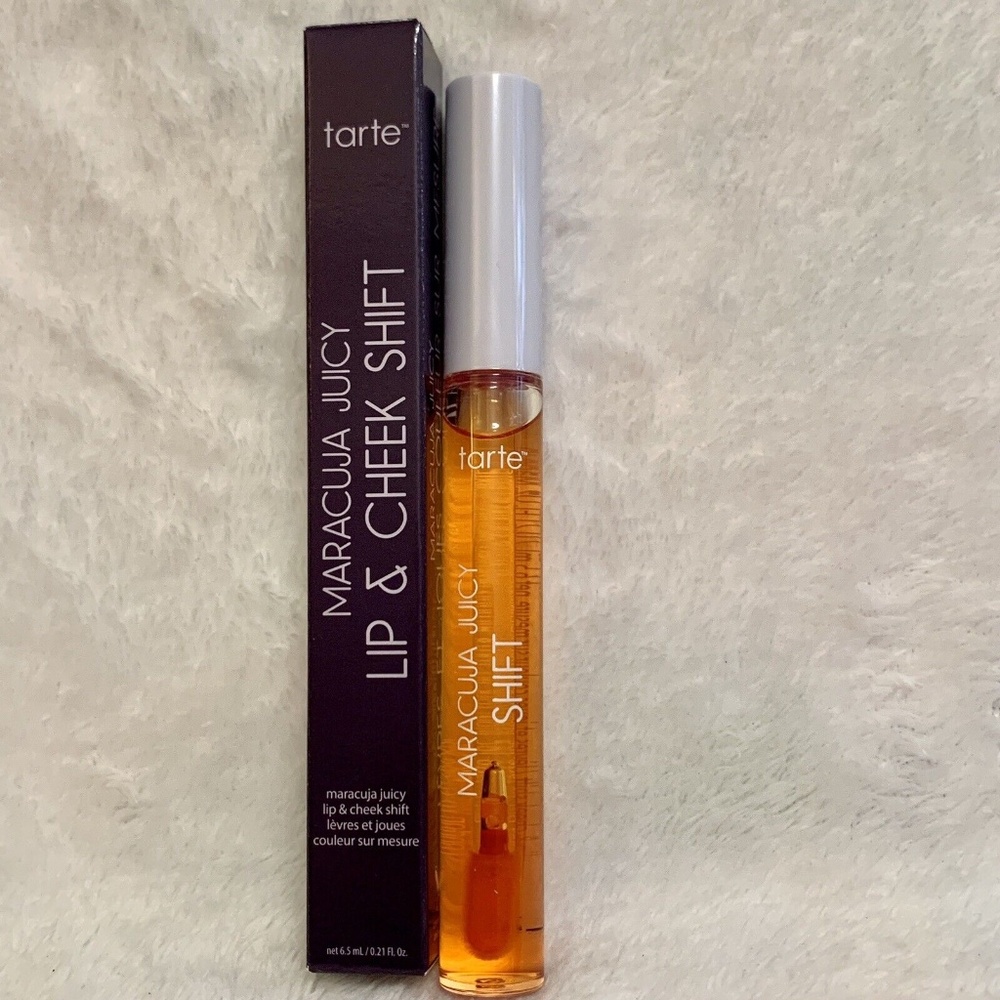 Tarte Maracuja Juicy pH-Powered Lip & Cheek Shift CLEMENTINE 0.21 oz Full Size